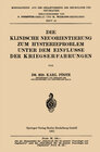 Buchcover Die Klinische Neuorientierung zum Hysterieproblem unter dem Einflusse der Kriegserfahrungen