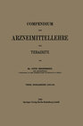 Buchcover Compendium der Arzneimittellehre für Tieraerzte