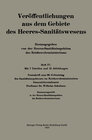 Buchcover Festschrift zum 60. Geburtstag des Sanitätsinspekteurs im Reichswehrministerium Generaloberstabsarzt Professor Dr. Wilhe