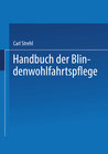 Buchcover Handbuch der Blindenwohlfahrtspflege