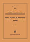 Buchcover Auswirkung der Variationen der Primären Kosmischen Strahlung auf die Mesonen- und Nucleonenkomponente am Erdboden