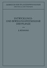 Buchcover Entwicklungs- und Bewegungsphysiologie der Pflanze