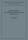 Buchcover Entwicklungs- und Bewegungsphysiologie der Pflanze