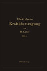 Buchcover Bau und Betrieb des Kraftwerkes