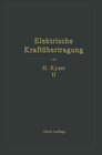 Buchcover Die Niederspannungs- und Hochspannungs-Leitungsanlagen