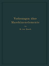 Buchcover Vorlesungen über Maschinenelemente