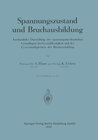 Buchcover Spannungszustand und Bruchausbildung