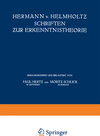 Buchcover Hermann v. Helmholtz Schriften zur Erkenntnistheorie