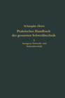 Buchcover Praktisches Handbuch der gesamten Schweißtechnik