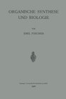 Buchcover Organische Synthese und Biologie