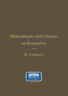 Buchcover Mikroskopie und Chemie am Krankenbett