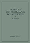 Buchcover Lehrbuch der Physiologie des Menschen