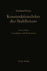 Buchcover Konstruktionslehre des Stahlbetons