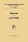 Buchcover Erbrecht