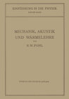 Buchcover Einführung in die Mechanik, Akustik und Wärmelehre