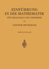 Buchcover Einführung in die Mathematik für Biologen und Chemiker