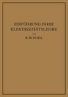 Buchcover Einführung in die Elektrizitätslehre