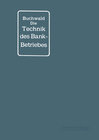 Buchcover Die Technik des Bankbetriebes