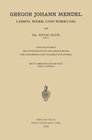 Buchcover Gregor Johann Mendel
