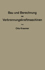 Buchcover Bau und Berechnung der Verbrennungskraftmaschinen