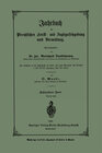 Buchcover Jahrbuch der preußischen Forst- und Jagdgesetzgebung und Verwaltung
