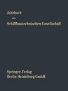 Jahrbuch der Schiffbautechnischen Gesellschaft width=