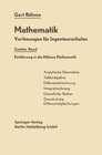 Buchcover Einführung in die Höhere Mathematik