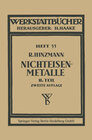 Buchcover Nichteisenmetalle