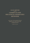 Buchcover Analyse und Konstitutionsermittlung Organischer Verbindungen