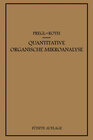 Buchcover Quantitative Organische Mikroanalyse