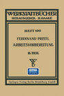 Buchcover Arbeitsvorbereitung