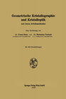 Buchcover Geometrische Kristallographie und Kristalloptik
