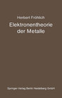 Buchcover Elektronentheorie der Metalle