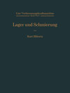 Buchcover Lager und Schmierung