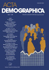 Buchcover Acta Demographica