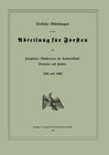 Buchcover Amtliche Mitteilungen aus der Abteilung für Forsten des Preußischen Ministeriums für Landwirtschaft, Domänen und Forsten