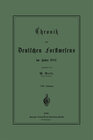 Buchcover Chronik des Deutschen Forstwesens im Jahre 1882