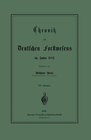 Buchcover Chronik des Deutschen Forstwesens im Jahre 1881