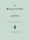 Buchcover Ueber Margarinekäse
