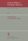 Buchcover Fundamentals of Computation Theory