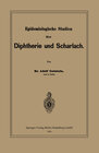 Buchcover Epidemiologische Studien über Diphtherie und Scharlach