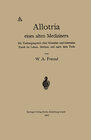 Buchcover Allotria eines alten Mediziners