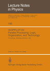 Buchcover WOPPLOT 83 Parallel processing: Logic, Organization, and Technology