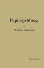 Buchcover Papierprüfung