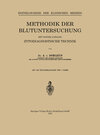 Buchcover Methodik der Blutuntersuchung