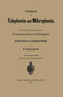 Buchcover Lehrbuch der Telephonie und Mikrophonie