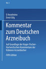 Buchcover Kommentar zum Deutschen Arzneibuch