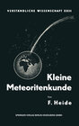 Buchcover Kleine Meteoritenkunde