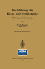 Buchcover Buchführung für Klein- und Großbetriebe