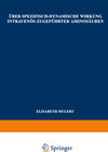 Buchcover Über Spezifisch-Dynamische Wirkung Intravenös Zugeführter Aminosäuren